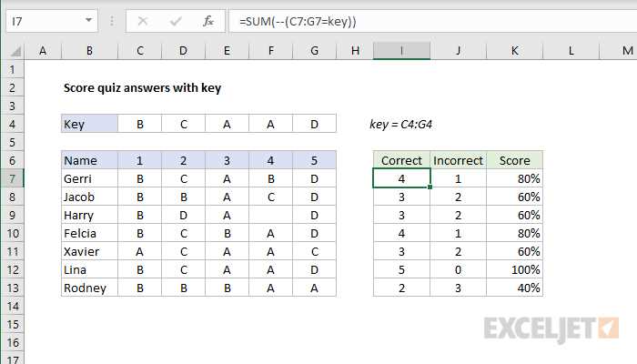excel test online with answers