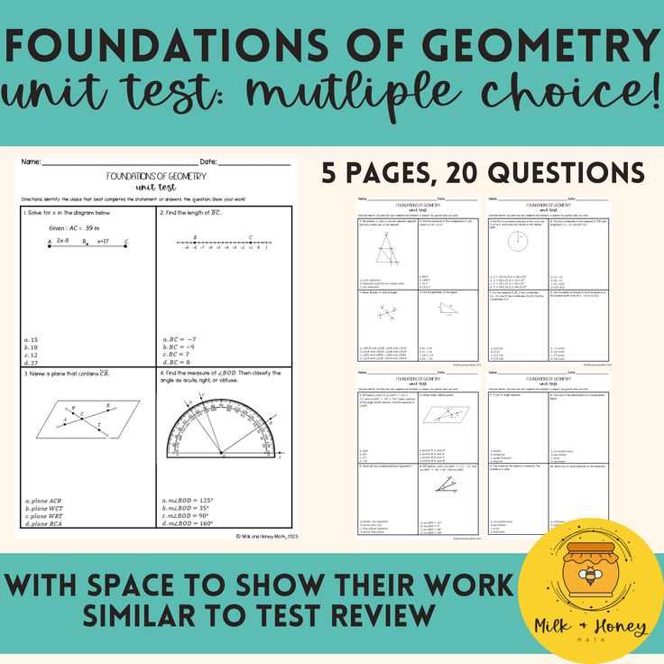 geometry chapter 7 test review answer key