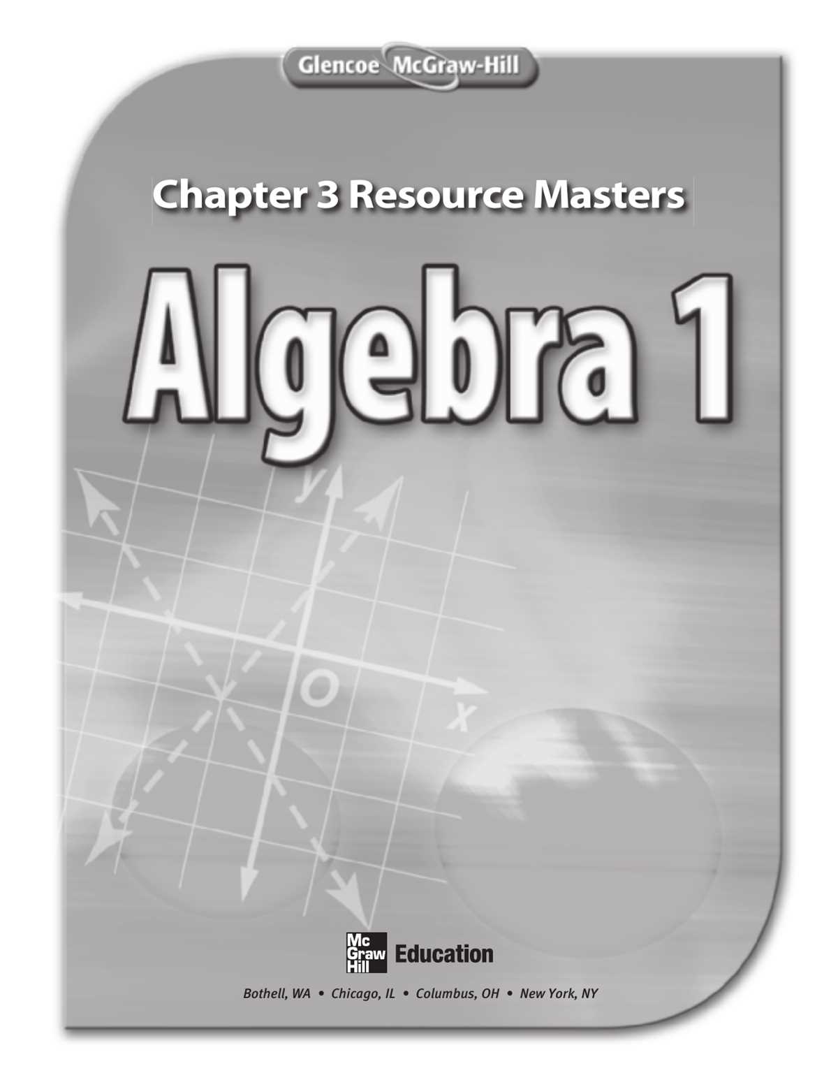 glencoe algebra 2 chapter 3 test form 2a answer key