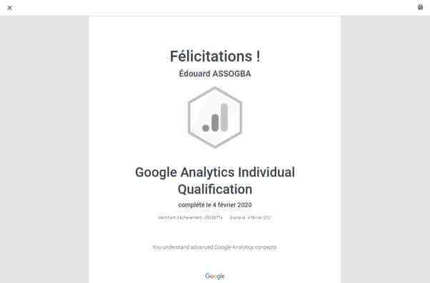google analytics individual qualification test questions and answers