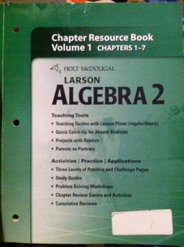 holt algebra 2 chapter 5 test answers