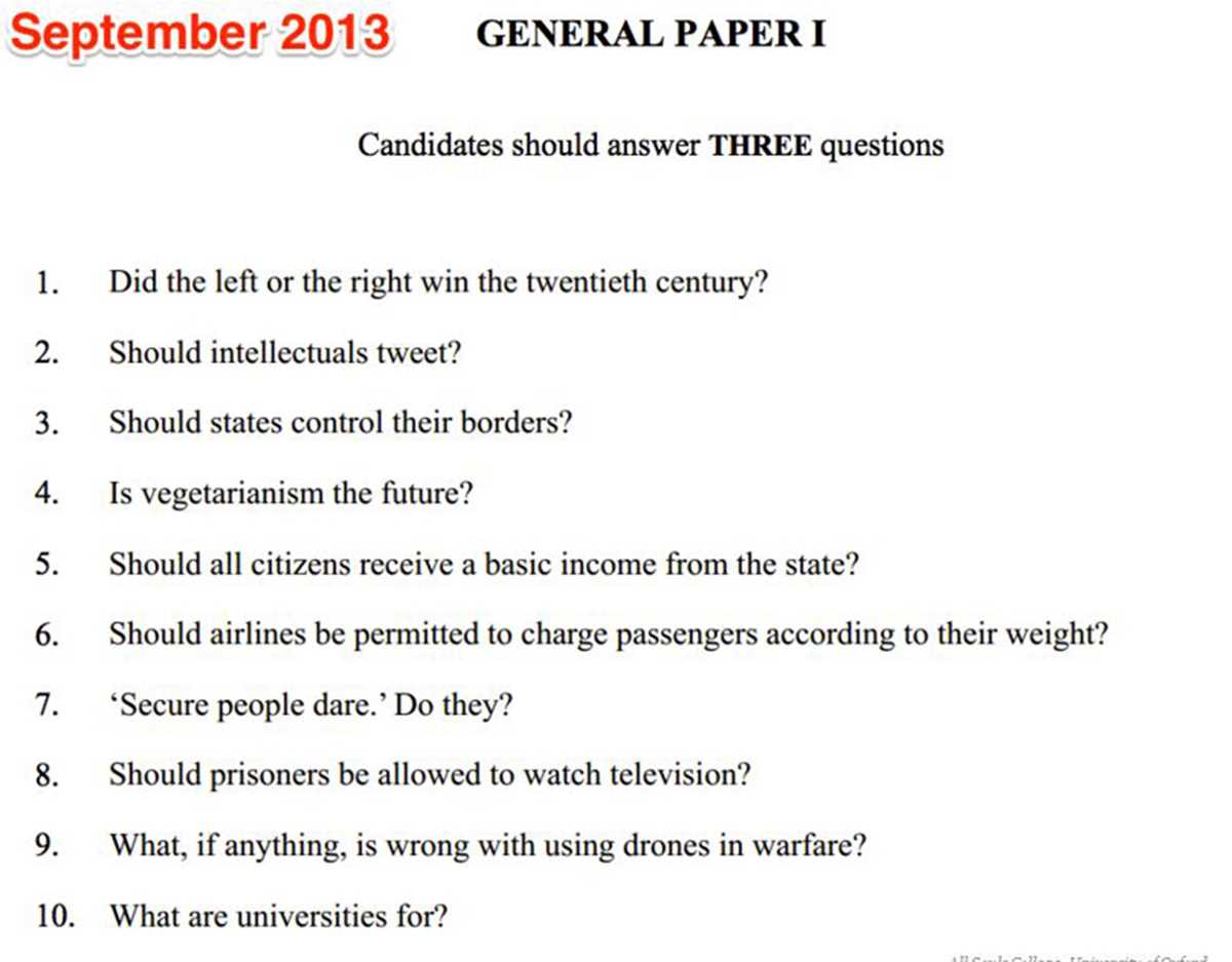 humanities test questions and answers