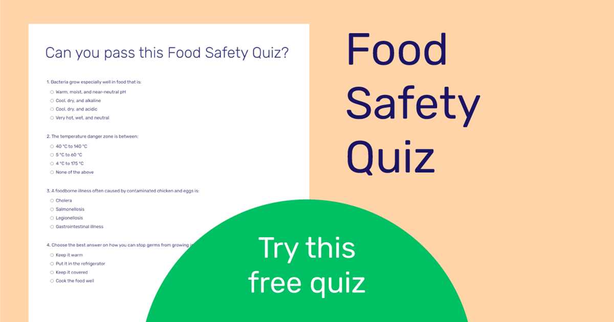 idaho food safety exam answers