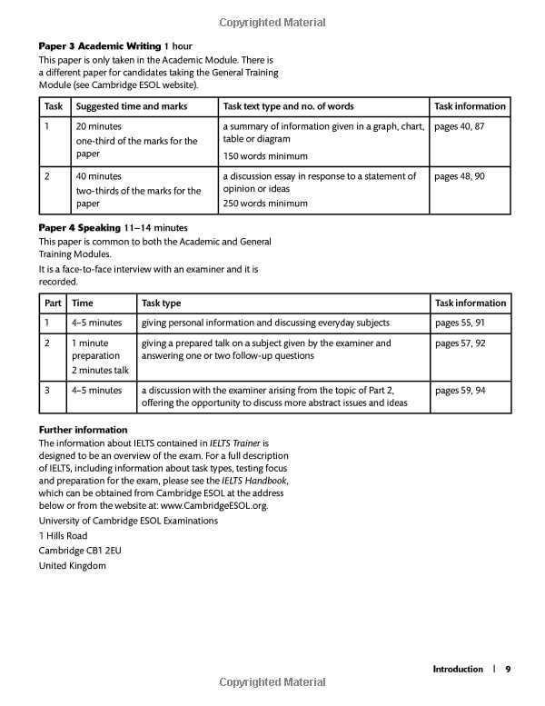 ielts trainer six practice tests without answers