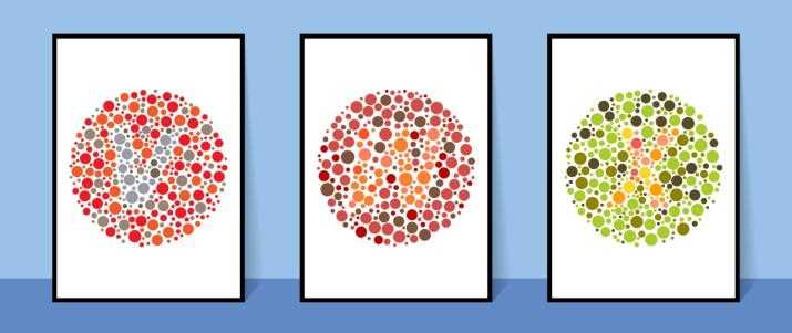 ishihara test answer sheet