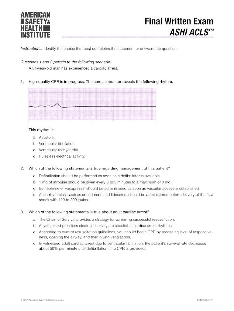 issa cpr final exam answers
