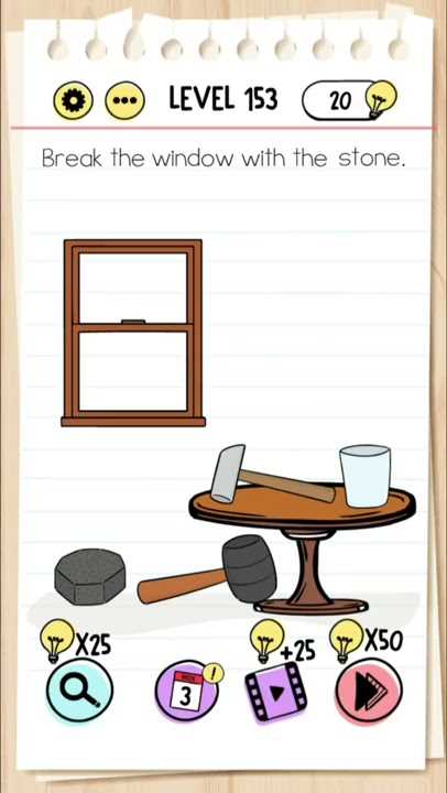 level 153 brain test answer