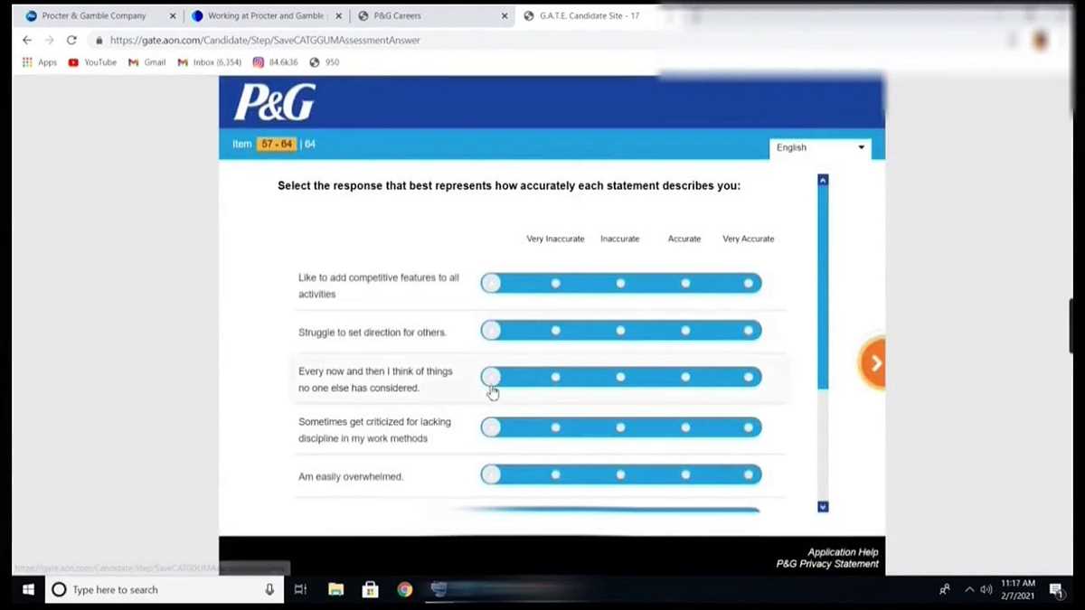 lidl online assessment test answers