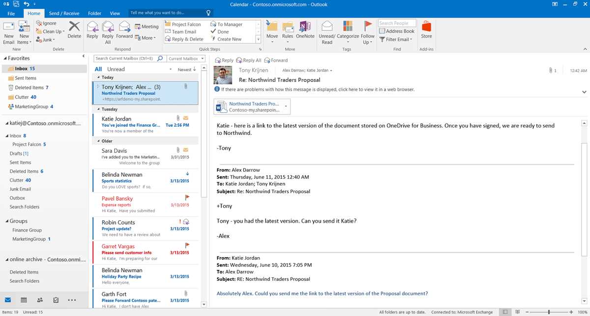 microsoft outlook exam questions and answers
