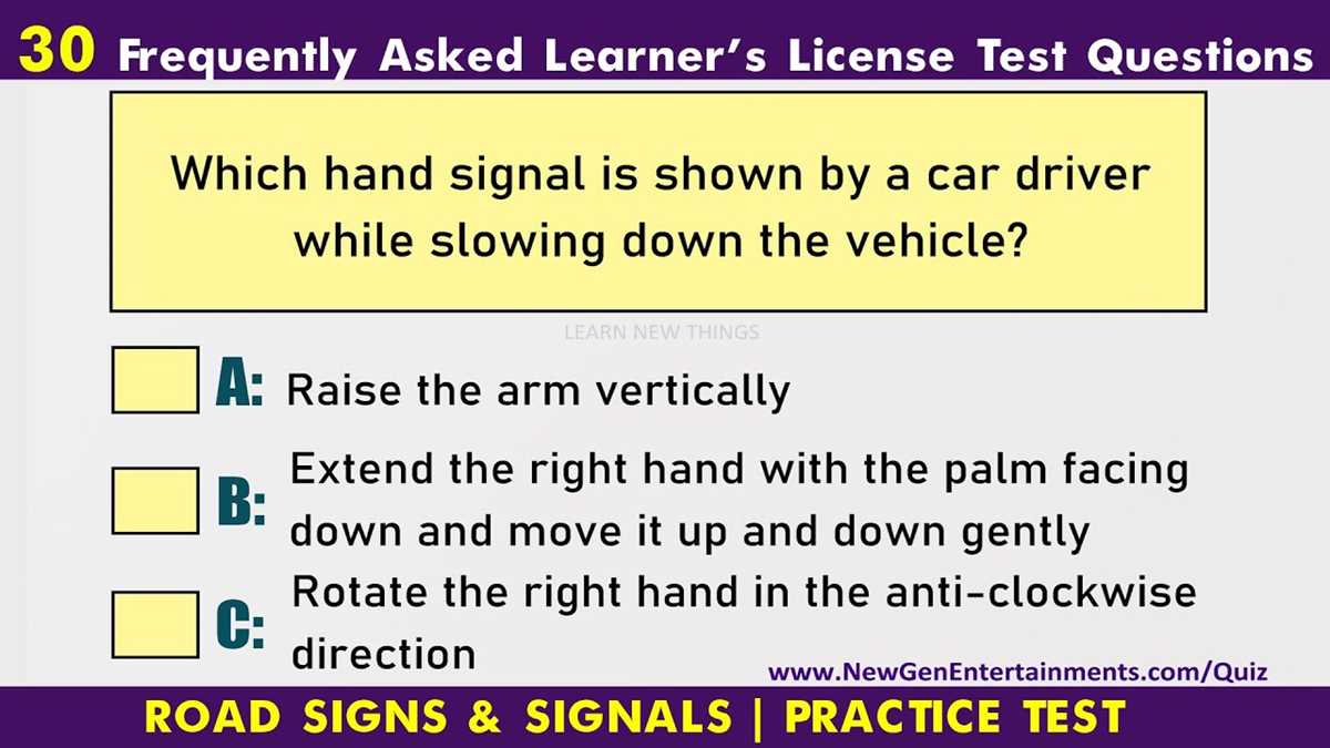 minnesota driving test questions and answers
