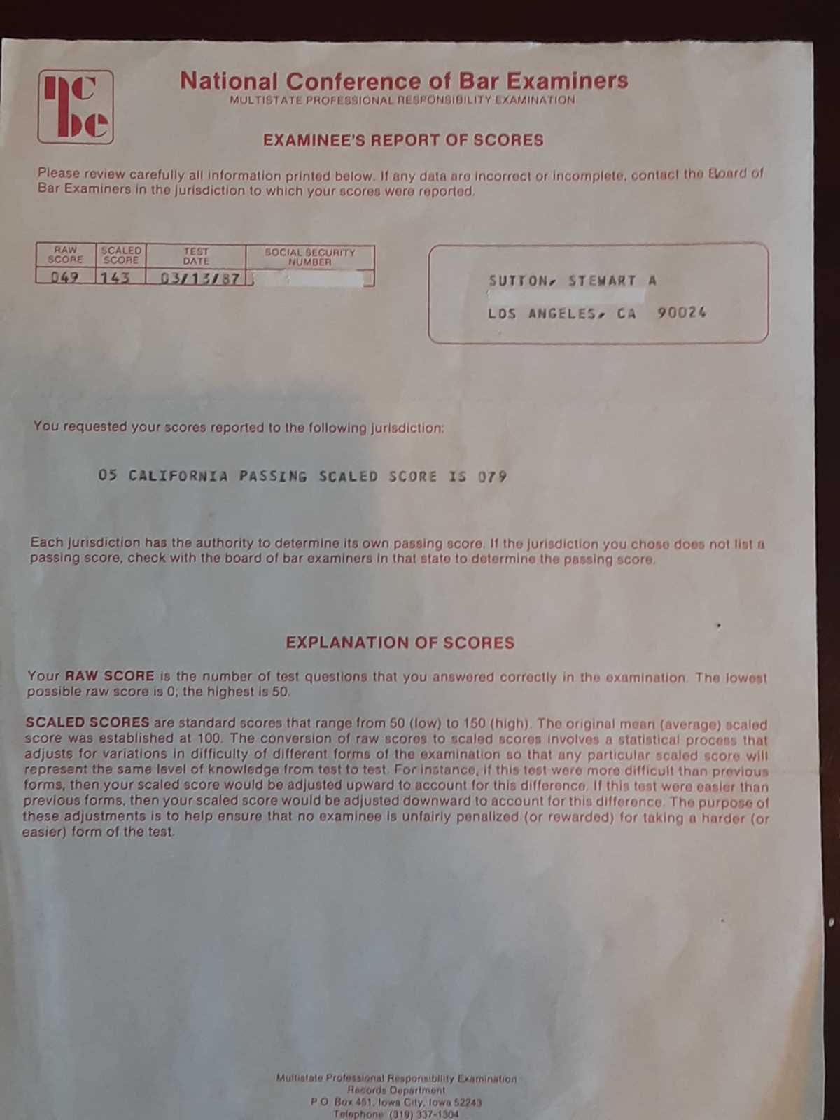 mpre exam questions and answers