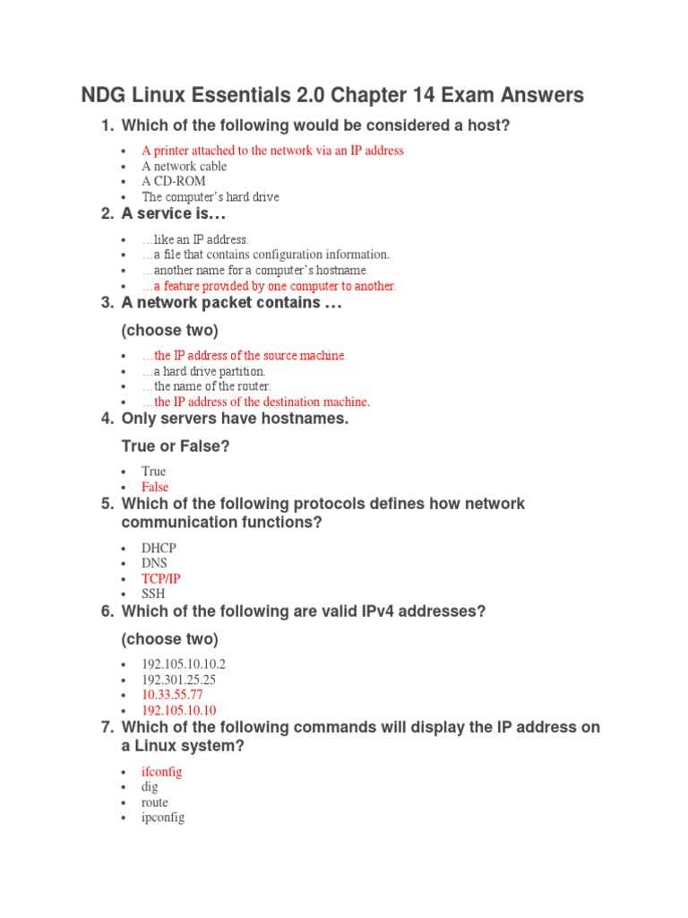 netacad chapter 14 exam answers