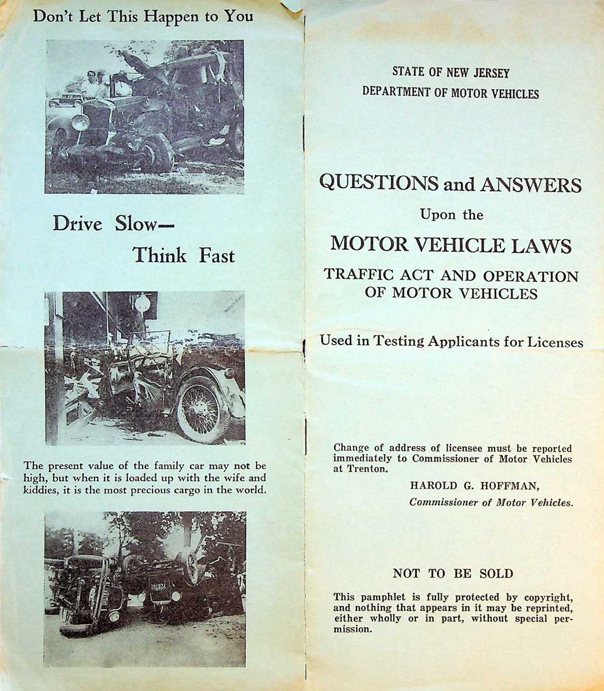 new jersey drivers test questions and answers