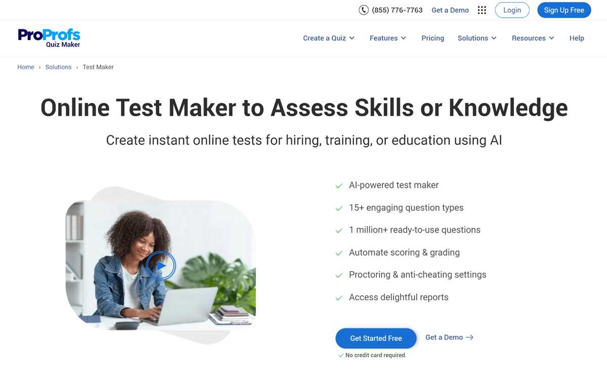 online test quiz with answers