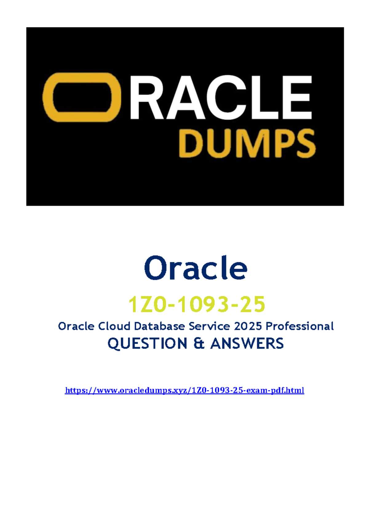 oracle dba exam questions and answers