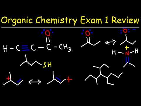 organic chemistry exam 1 answers