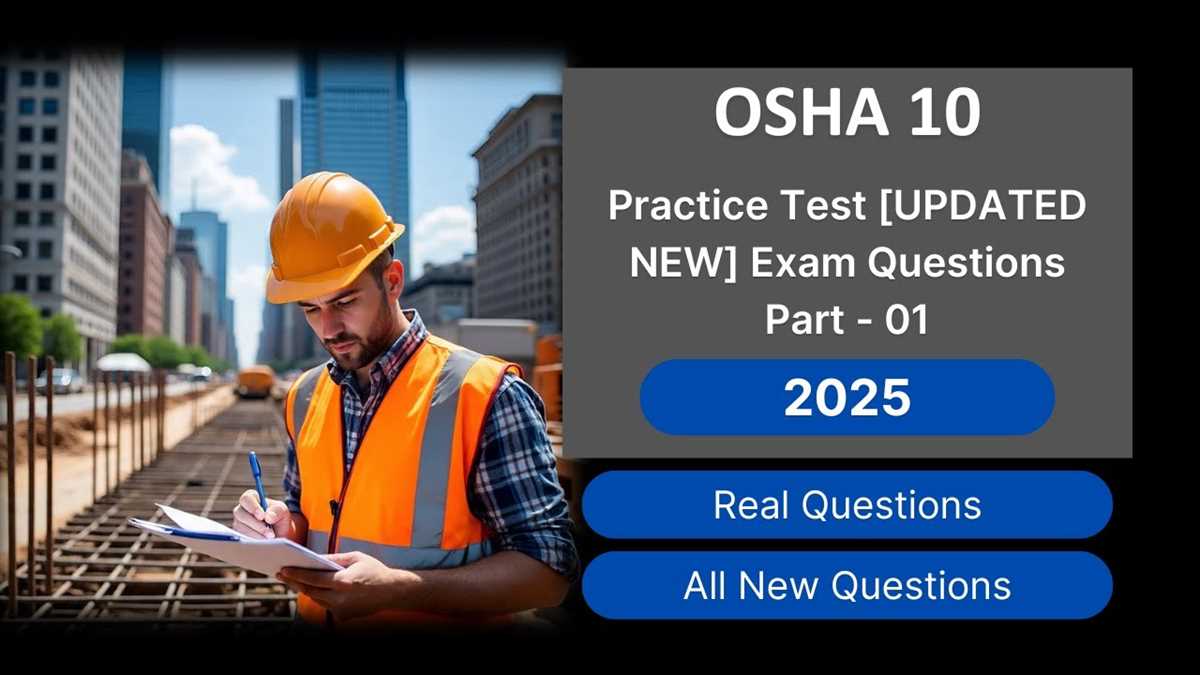 osha 10 hour construction industry outreach final exam answers