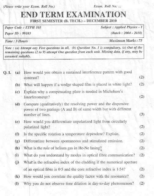 physics semester 1 exam review answers