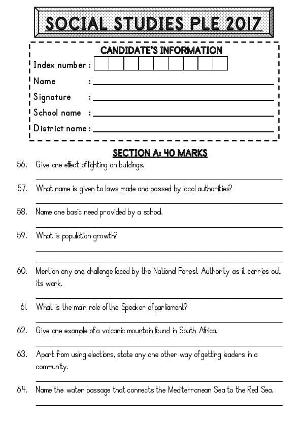 ple exams 2026 questions and answers