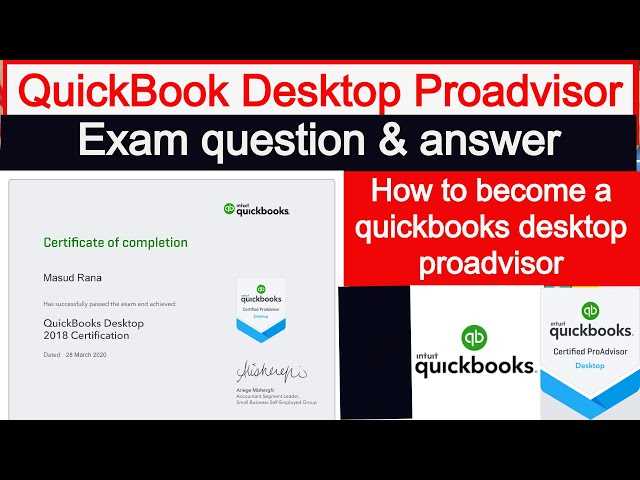 quickbooks online advanced certification exam answers quickbooks online advanced certification exam answers