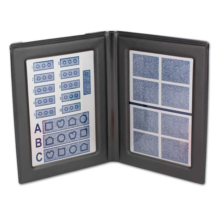 randot stereo test answer sheet