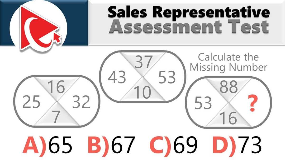 sales assessment test questions and answers
