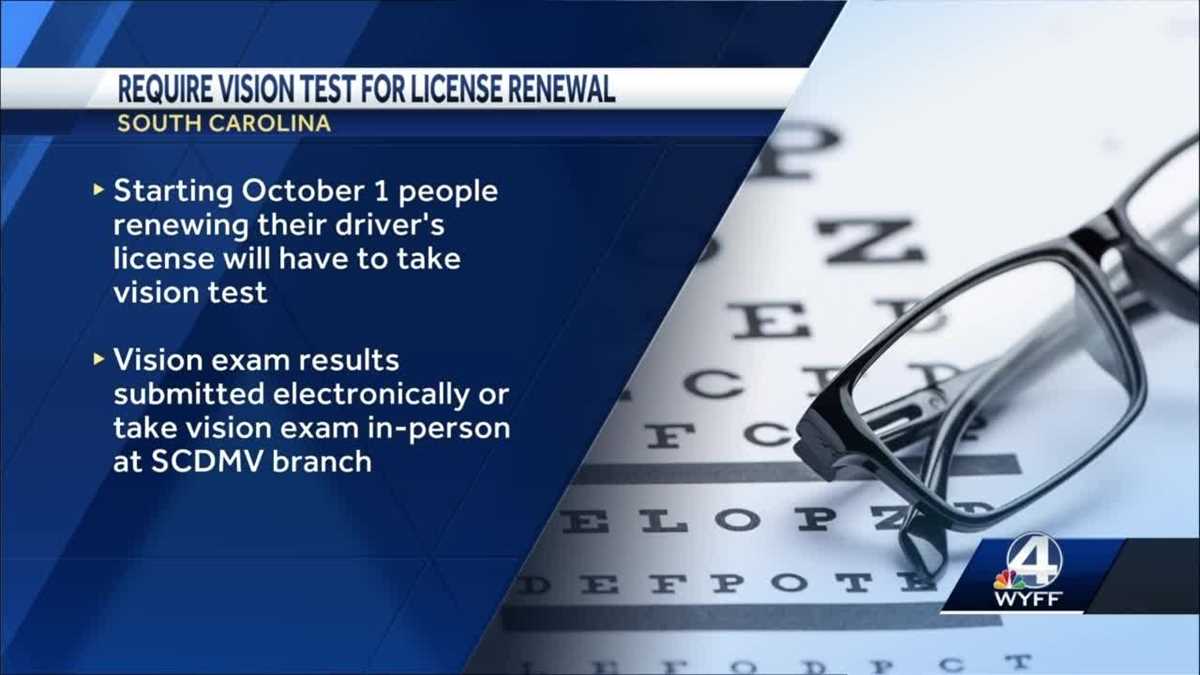sc dmv eye test answers