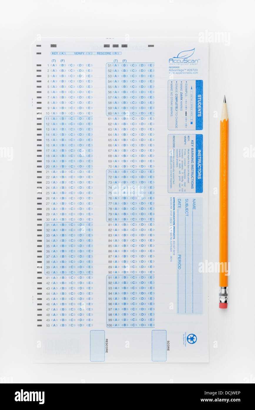 scan test answers
