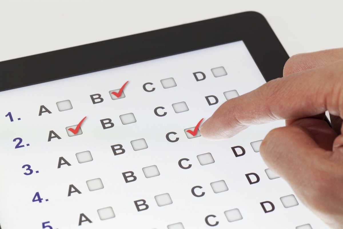 security guard exam answer sheet