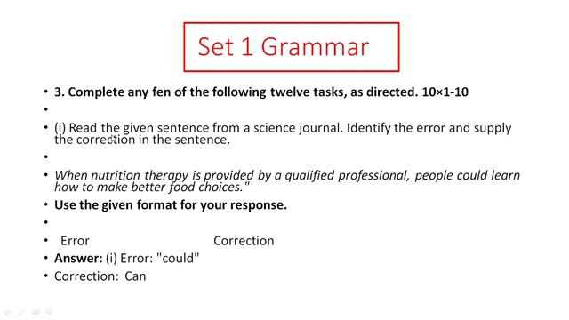 set exam answer key 27 november 2011