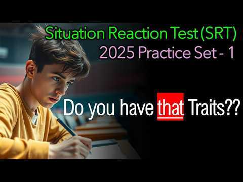 situation reaction test with answers