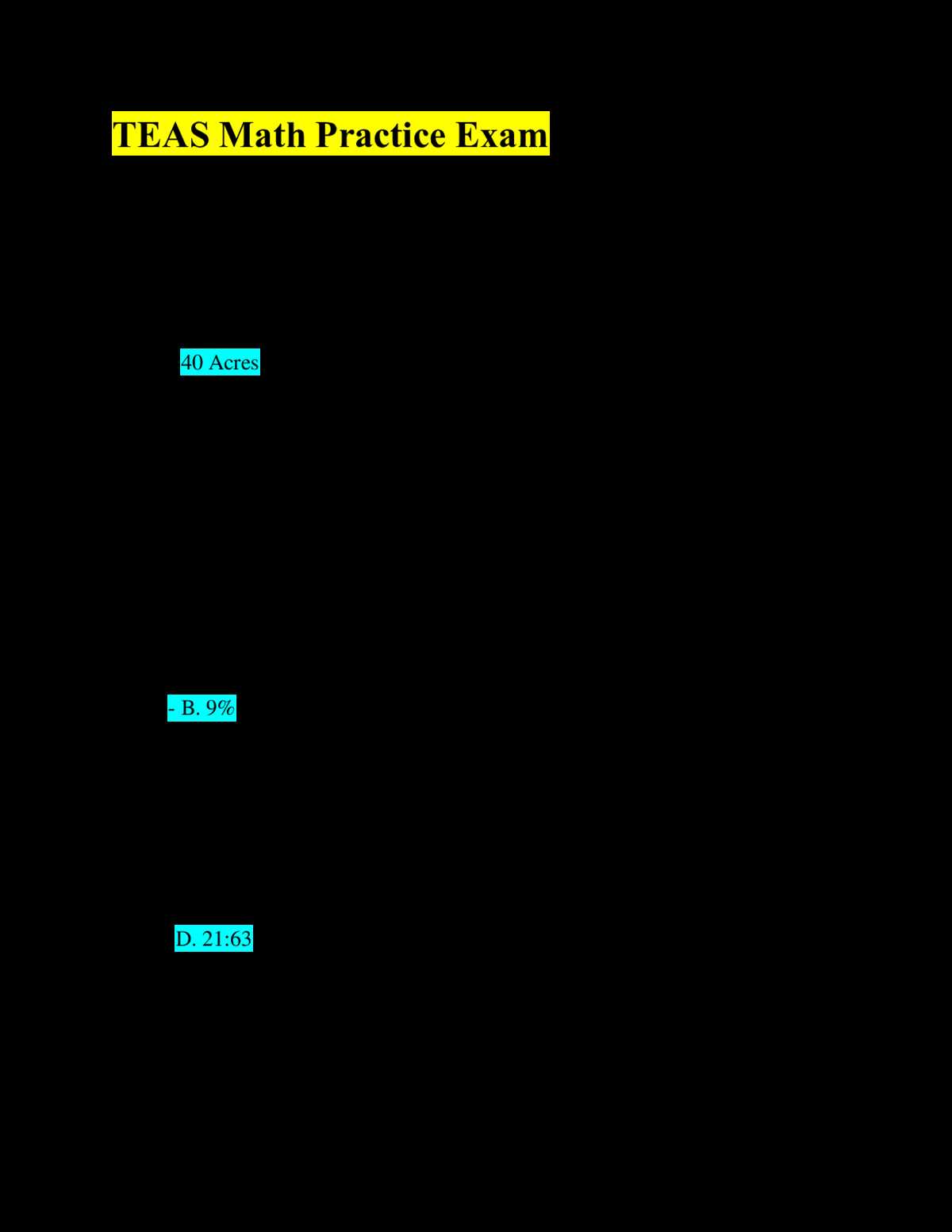 testout practice exam answers