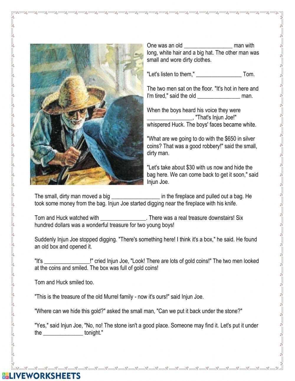 the adventures of tom sawyer ar test answers