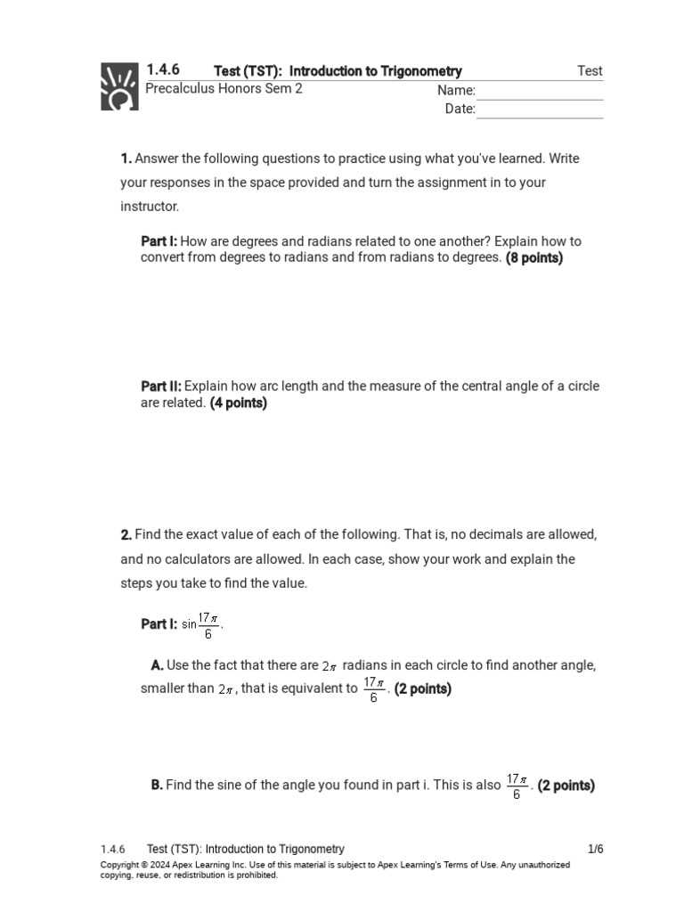 two degrees ar test answers