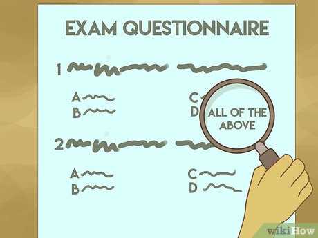 what answer should you guess on a test