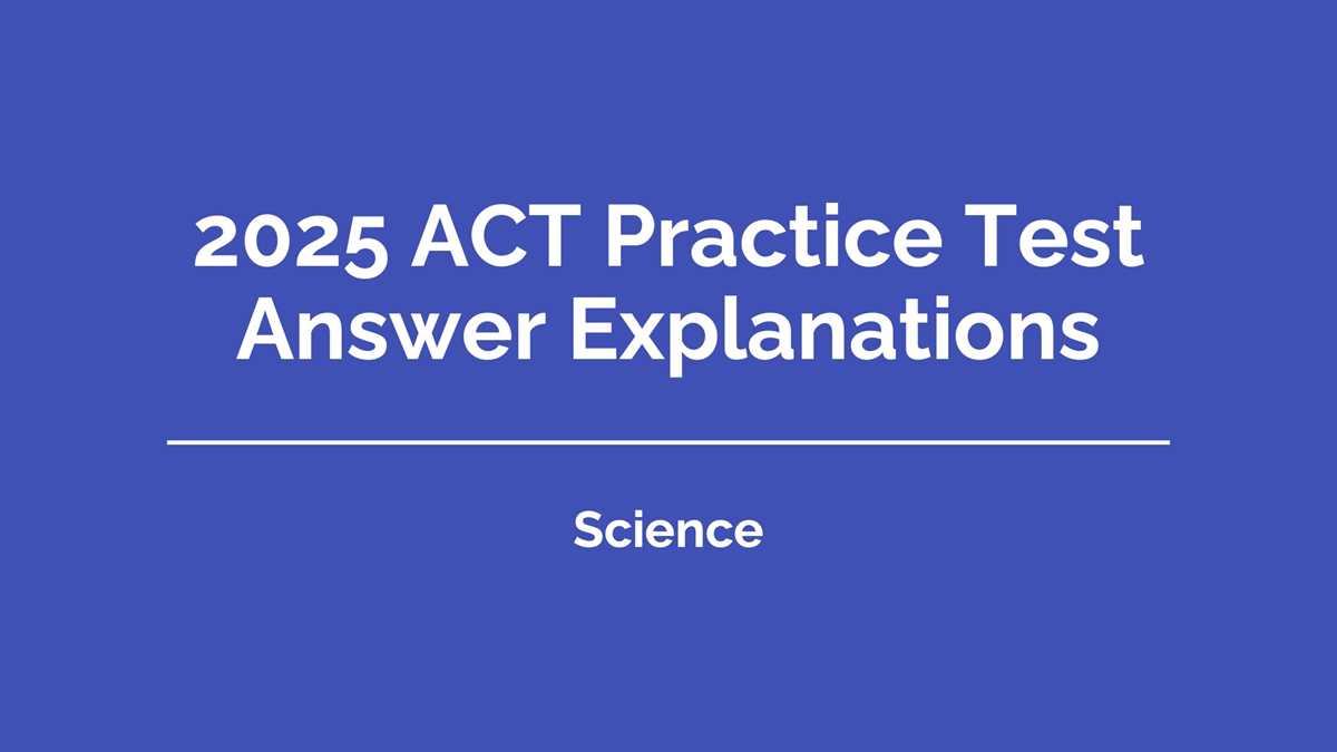 act science practice test answers