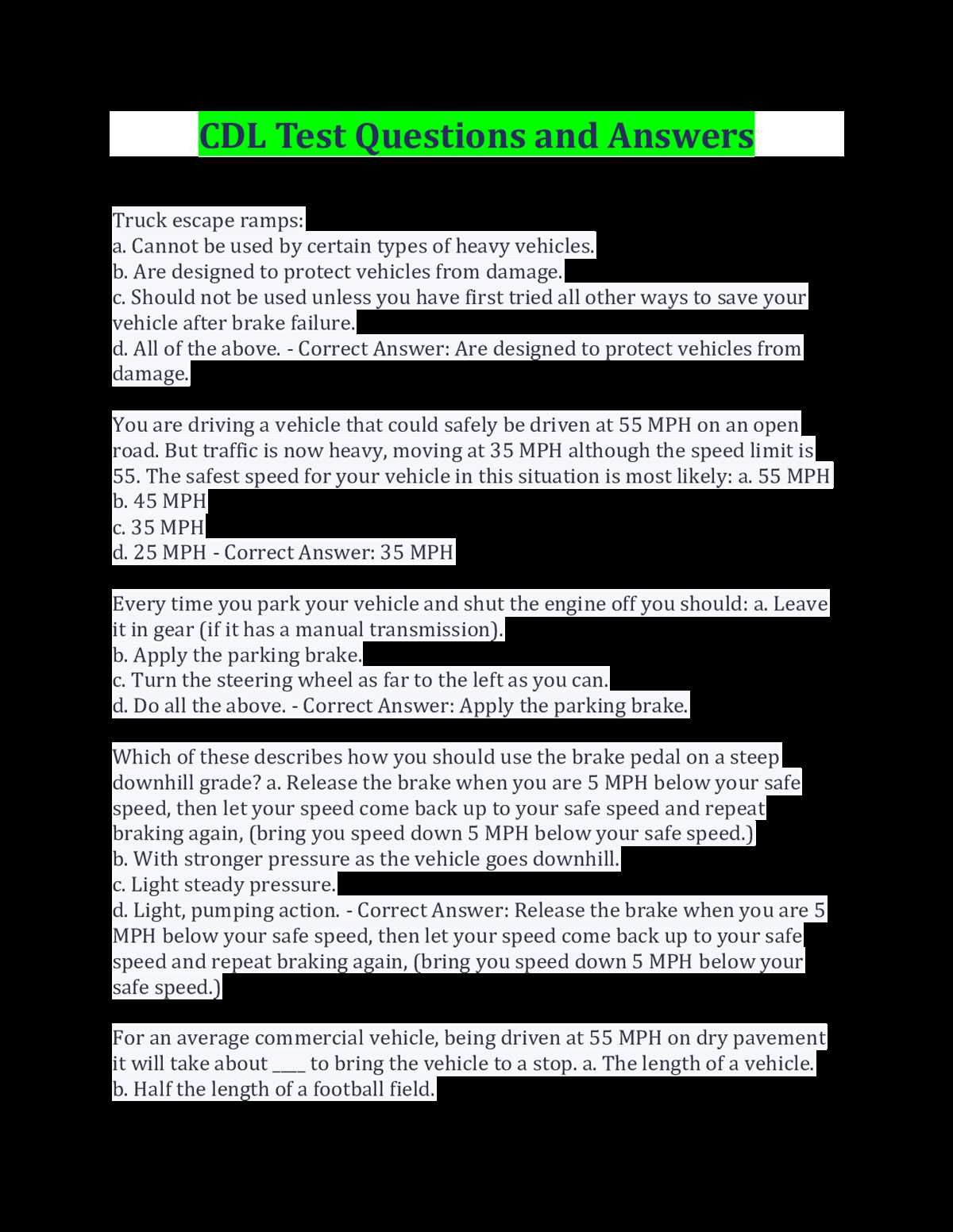adr test questions and answers