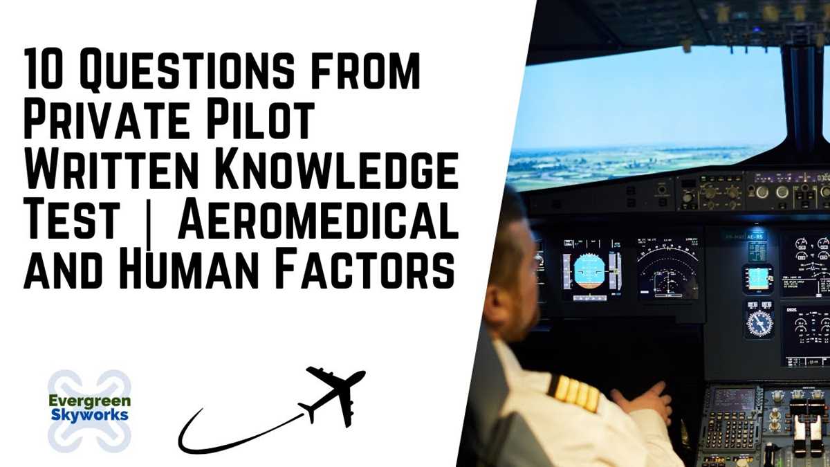 private pilot pre solo written exam answers