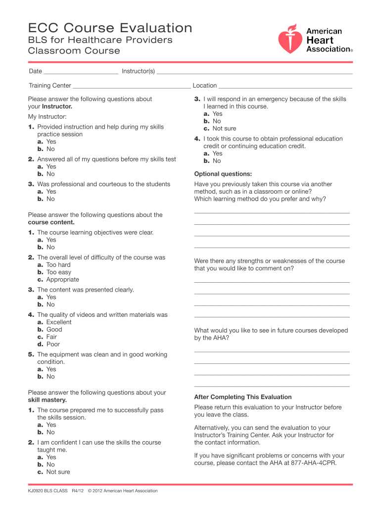 aha bls cpr test answers