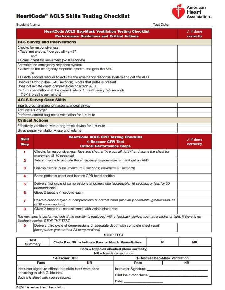 aha cpr test questions and answers