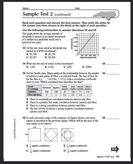 algebra eoc practice test 1 answers