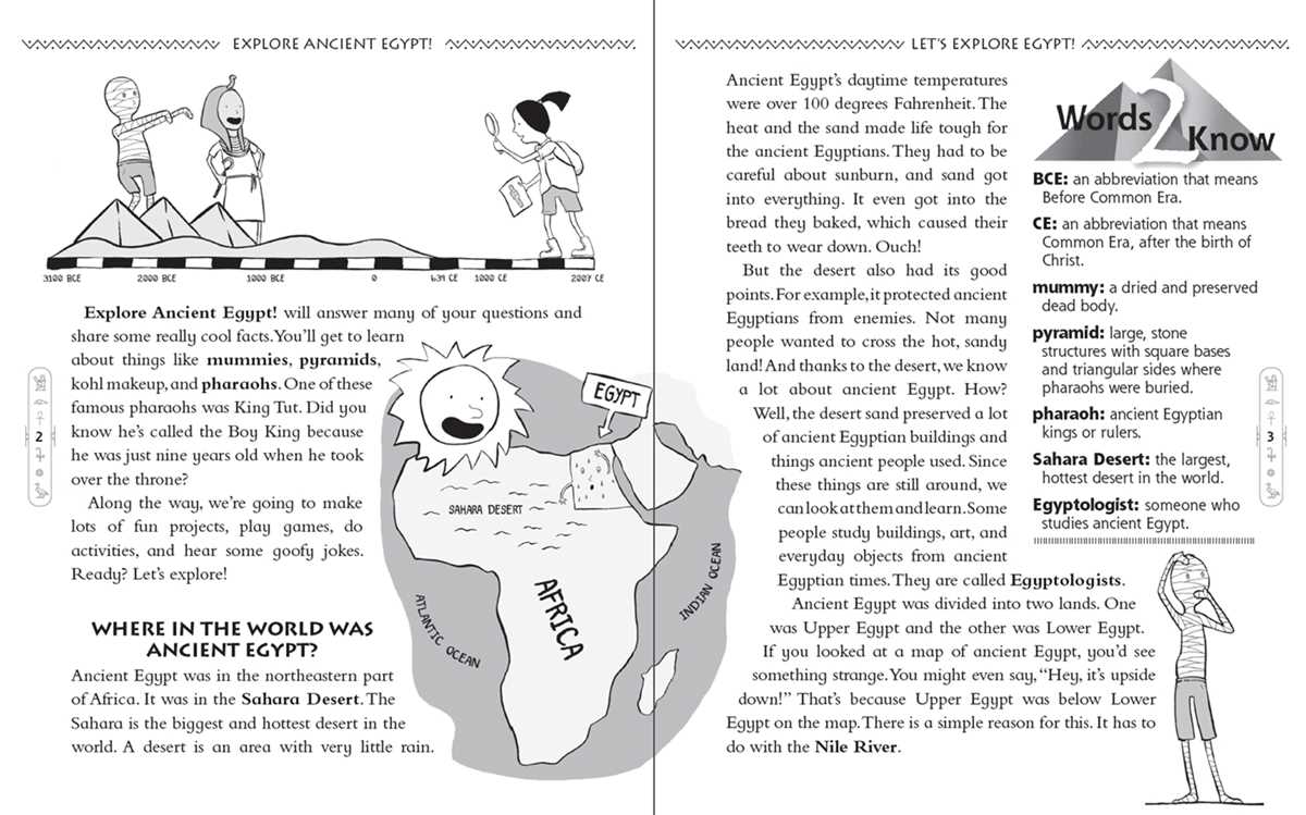 ancient egypt test answer key