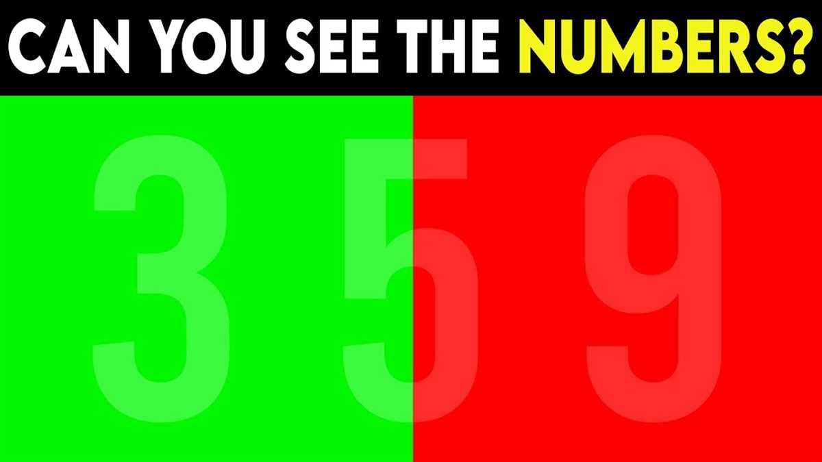 eye test what number do you see answer