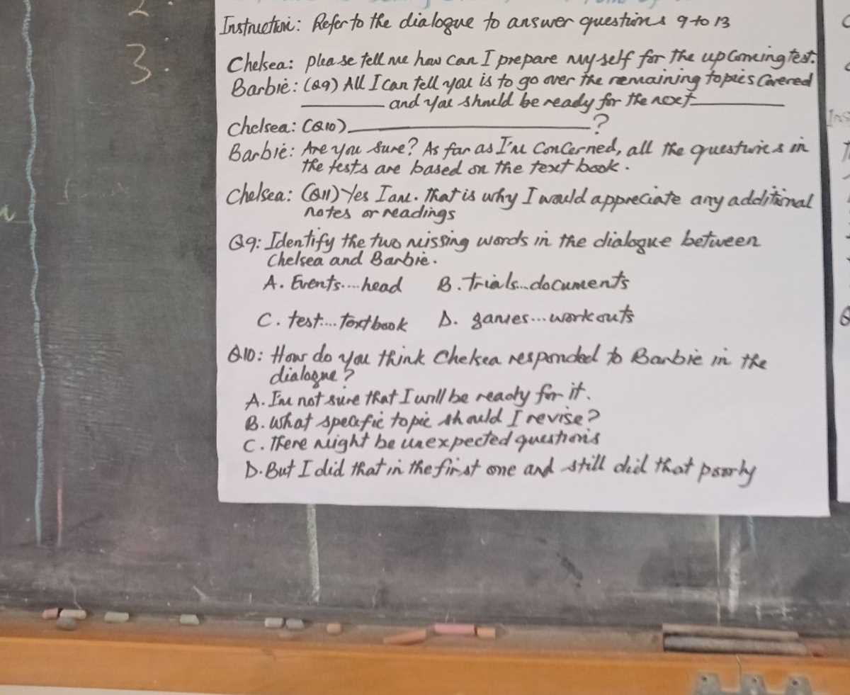 answer my test questions for me