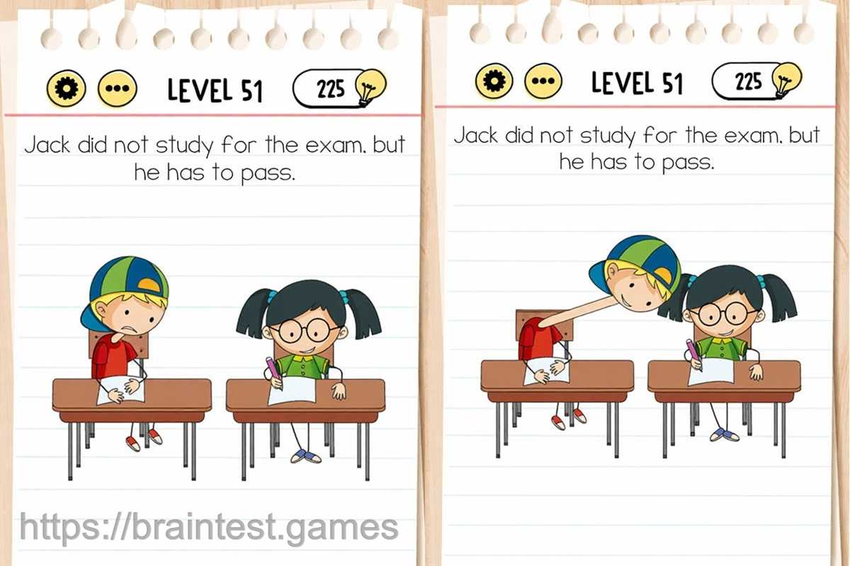 answers to brain test