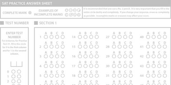 answers to sat practice test 2