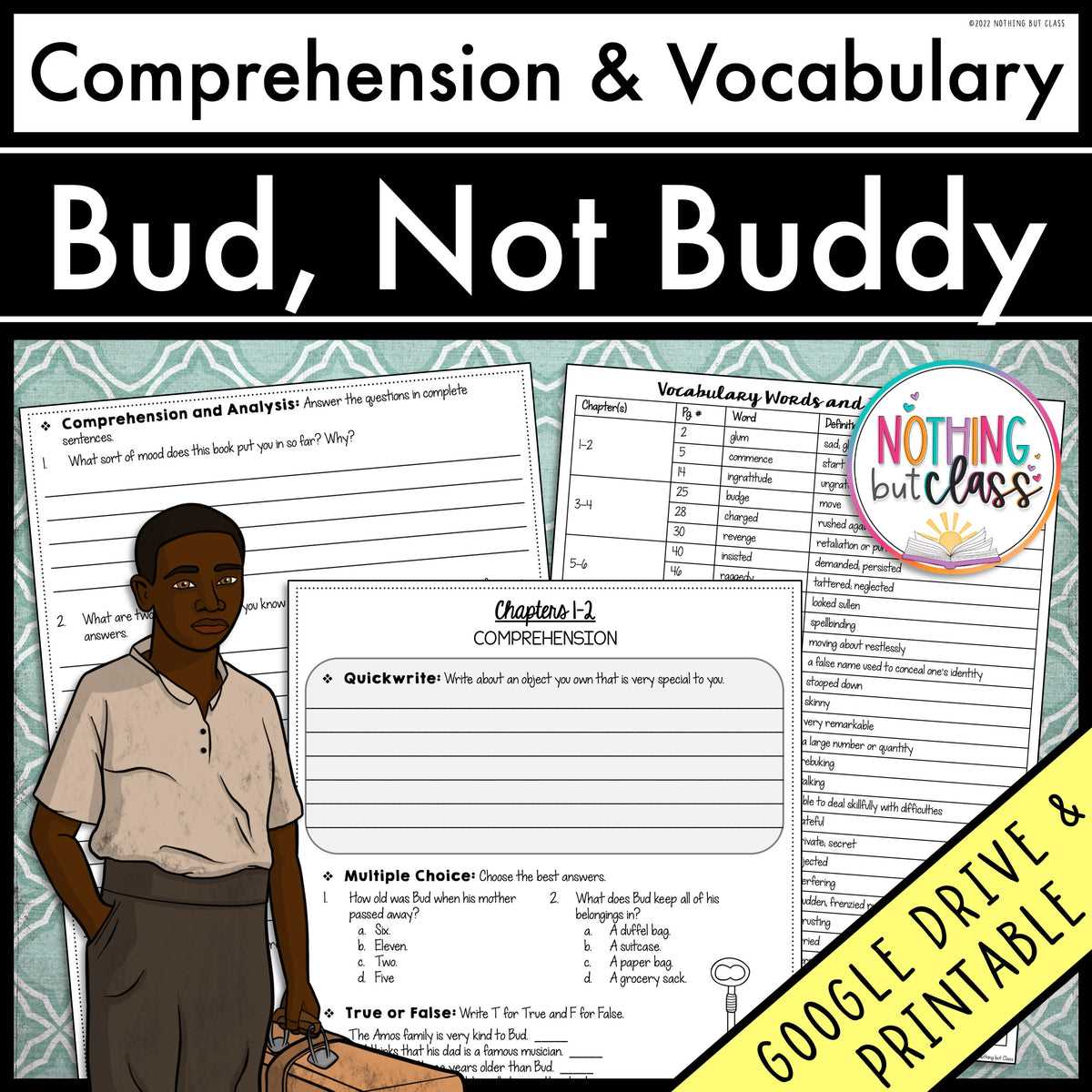 bud not buddy ar test answers