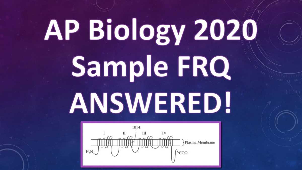ap biology practice exam 2013 answer key