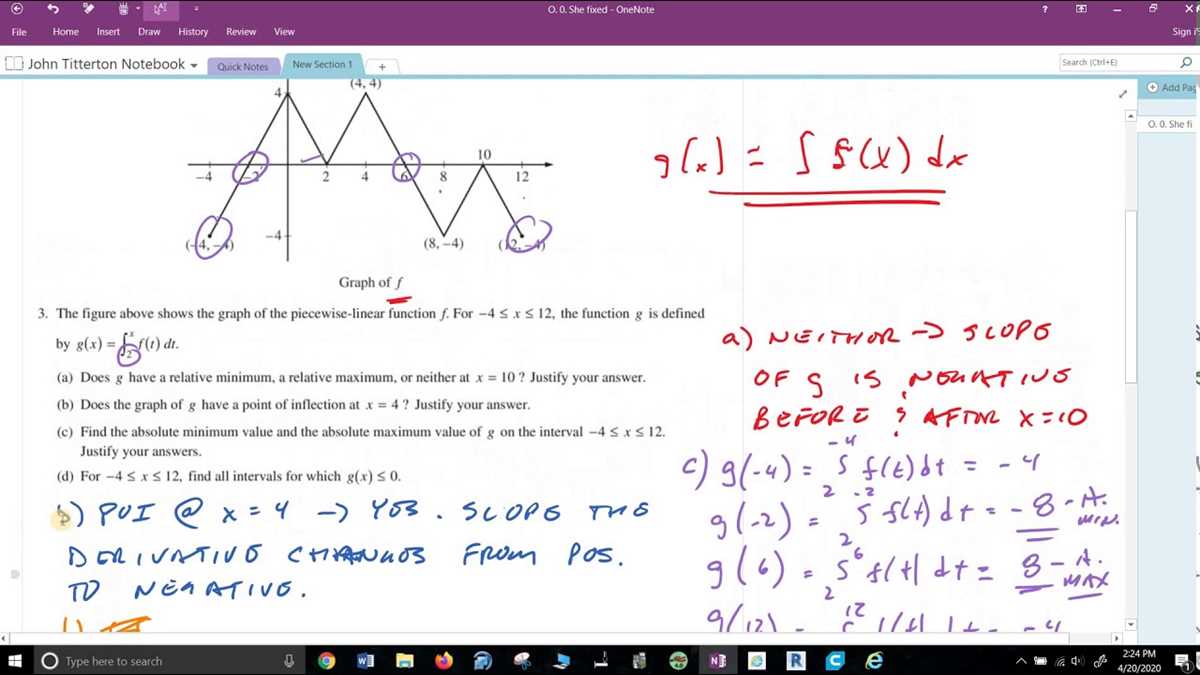 ap calculus bc chapter 3 test answers