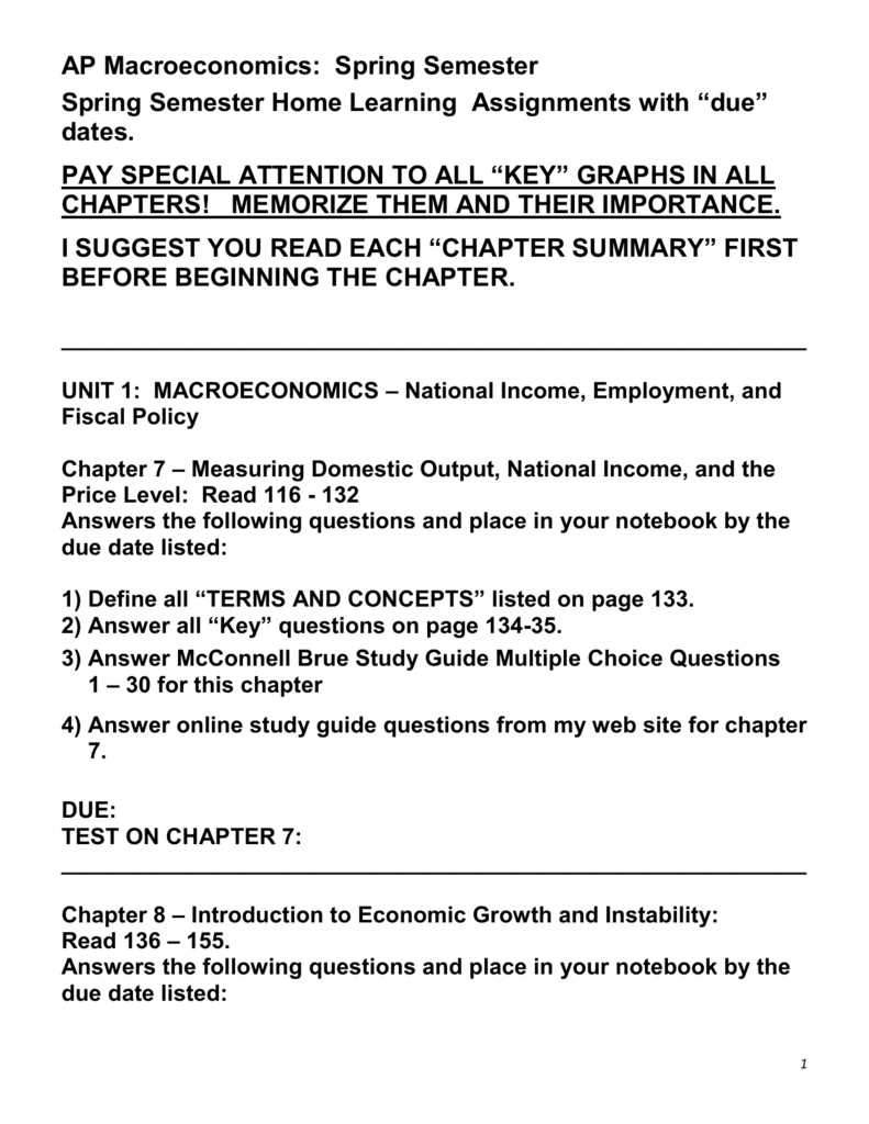 ap macroeconomics unit 3 test answer key